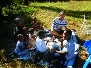 Children eating